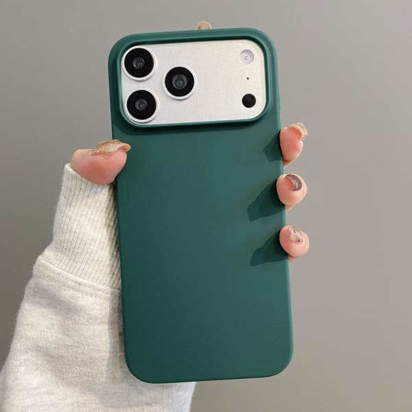 Fodral kompatibelt med iPhone, silikon TPU, repskydd Army Green iphone16