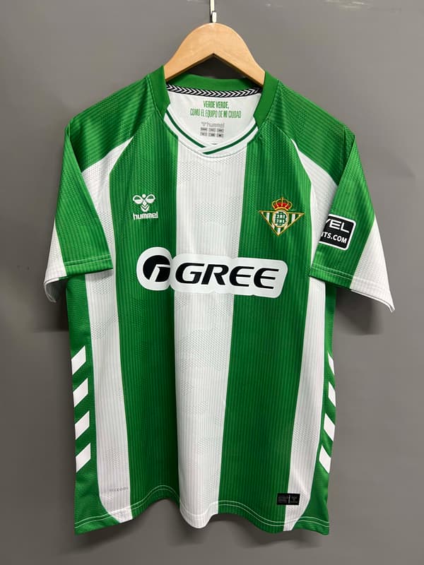 25-26 Real Betis kotipaita jalkapallopaita S-2XL Home M