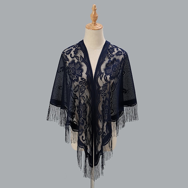 Dam Soul Afton Balklänning Cape 9#red 180cm