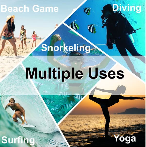 Svømmesko Kvinder Mænd Strandsko Surf Aqua Sko 34-49 Yellow 38/39