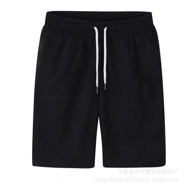 Sommerbukser for menn, knelange shorts, sommershorts Deep Grey M:below 47.5kg