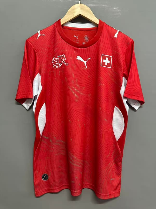 2026 Schweiz Hemmatröja Fotbollströja S-2XL Home M