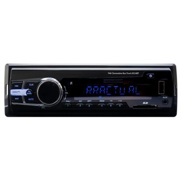 Radio Pack MP3-spelare för bil PNI Clementine 8524BT 4x45w + koaxialhögtalare för bil PNI HiFi650, 120W, 16,5 cm