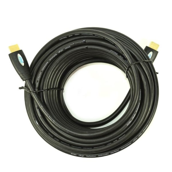 PNI H1500 höghastighets HDMI-kabel 1,4V, pluggbar, guldpläterad, 15m