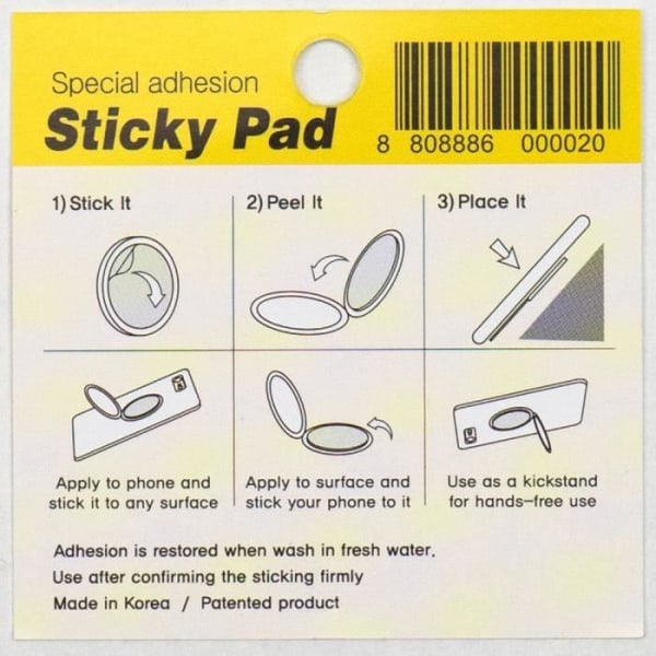 Sticky Pad Blå tillbehör för mobila enheter