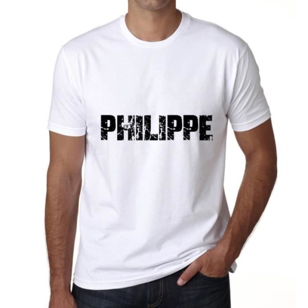 T-shirt herr Philippe Vintage T-shirt Vit