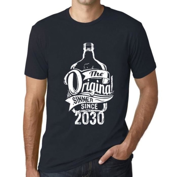 T-shirt herr The Original Sinner Since 2030 – The Original Sinner Since 2030 – Vintage T-shirt Marin XXL