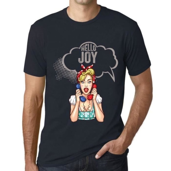 Hello Joy T-shirt för män – Hello Joy – Vintage T-shirt Marin