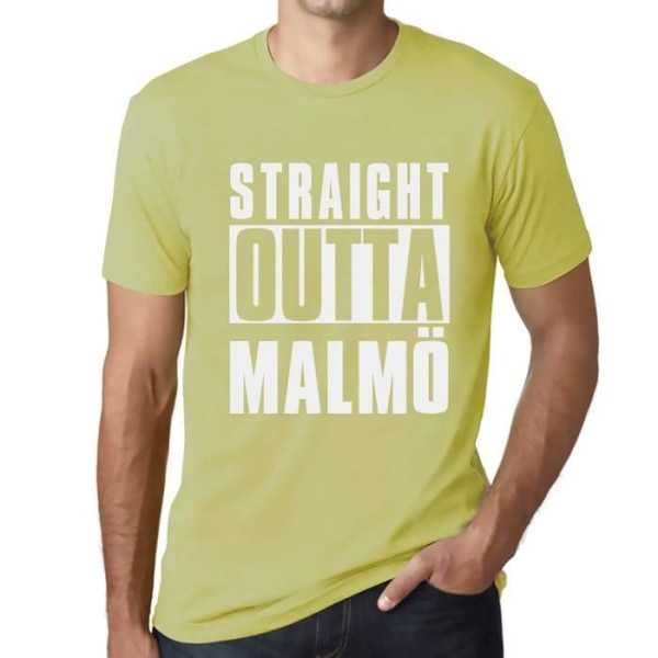 T-shirt herr Straight Outta Malmö – Straight Outta Malmö – Vintage T-shirt Lind