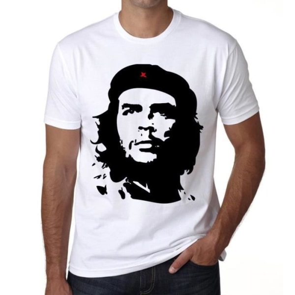 T-shirt herr Che Guevara Vintage T-shirt Vit