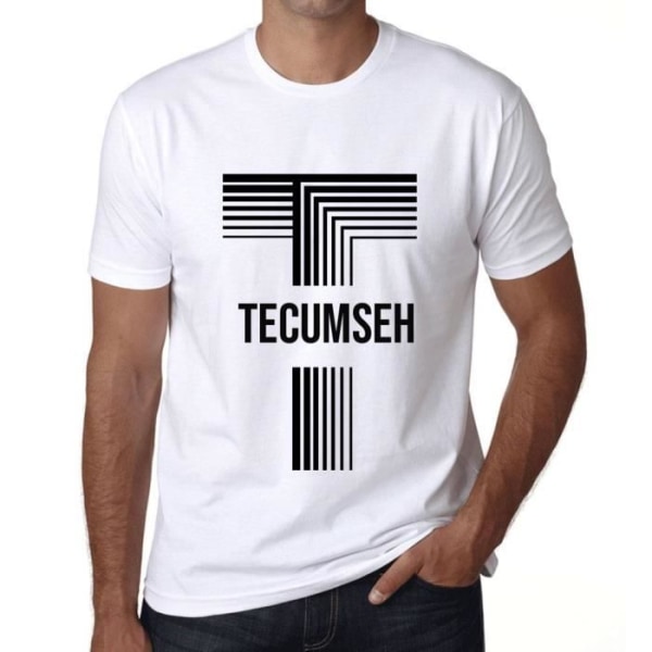 T-shirt för män Tecumseh Vintage T-shirt Vit