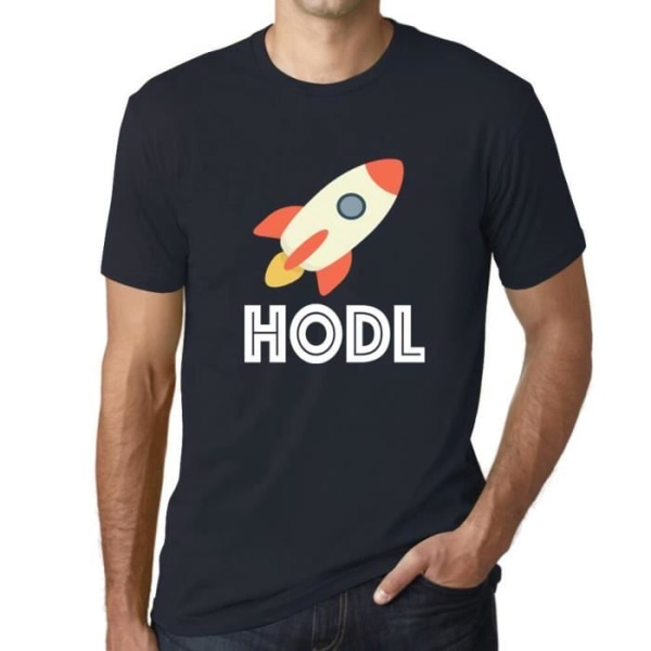 T-shirt herr Hodl To The Moon Crypto Funny Traders Vintage T-shirt Marin