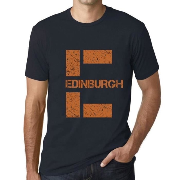 Edinburgh T-shirt herr – Edinburgh – Vintage T-shirt Marin