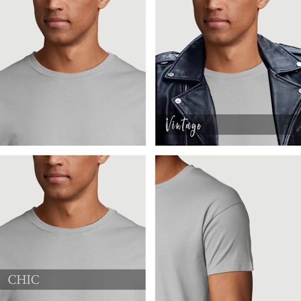 T-shirt herr Rasism är inte islam – muslim – ingen rasism är islam – muslim – vintage grå t-shirt rent grått M