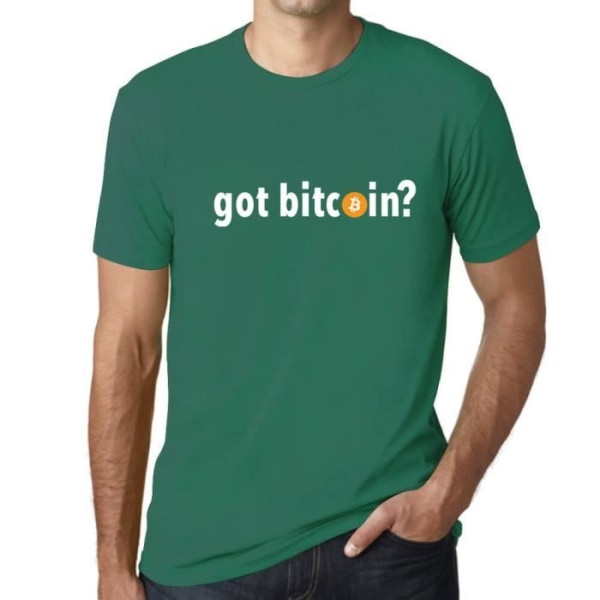 Tee-shirt herr Got Bitcoin Logo Crypto Hodl Btc Vintage T-shirt Smaragd