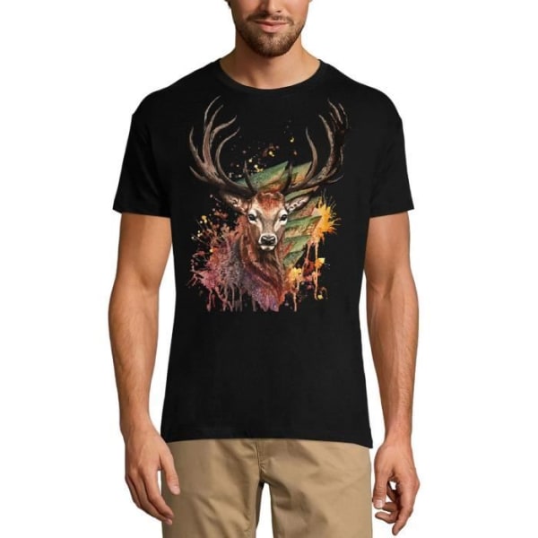 Deer And Hunting T-shirt herr - Hunter – Deer And Hunting - Hunter – Vintage Black T-shirt djup svart