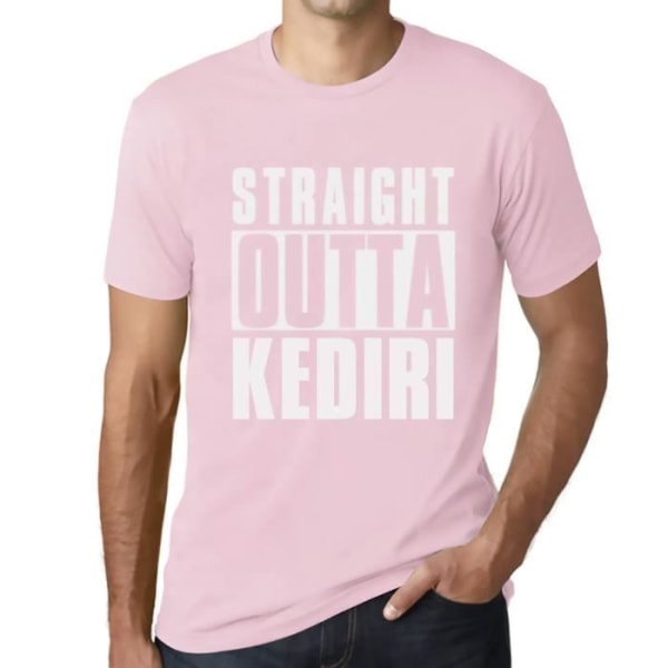 T-shirt herr Rak Outta Kediri – Rak Outta Kediri – Vintage rosa T-shirt mellanrosa