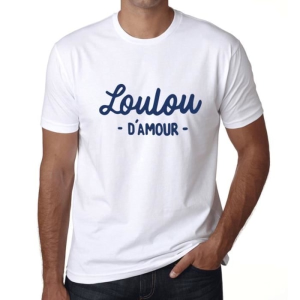 T-shirt herr Loulou D'Amour Vintage T-shirt Vit