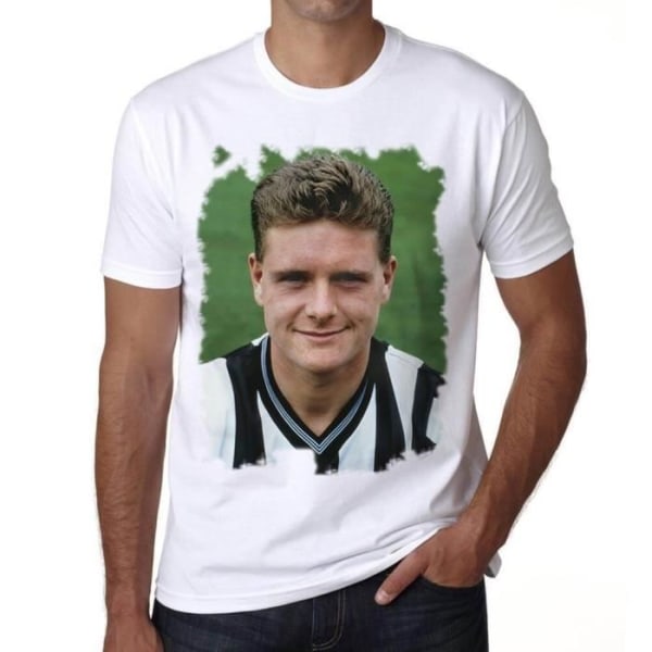 T-shirt herr Paul Gascoigne Vintage T-shirt Vit