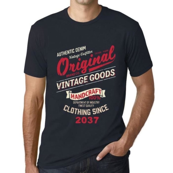 T-shirt herr Original vintage kläder sedan 2037 – Original vintage kläder sedan 2037 – vintage T-shirt Marin XXL