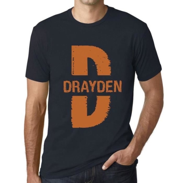 T-shirt för herr Drayden Vintage T-shirt Marin