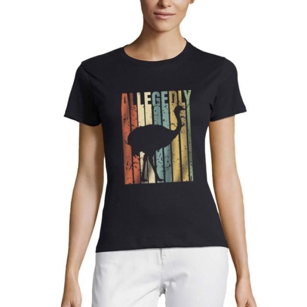 T-shirt med rund hals för damer påstådd struts Letterkenny – påstådd struts – vintage-tröja Marin