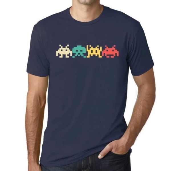 T-shirt för män Retro TV-spel Klassisk Arcade – Retro TV-spel Klassisk Arcade – T-shirt Vintage French franska flottan