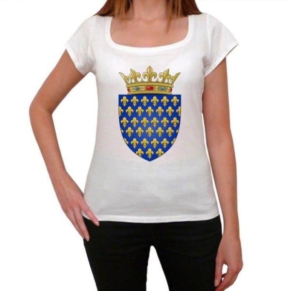 Kvinnors House Of Capet T-shirt Vintage T-shirt Vit M