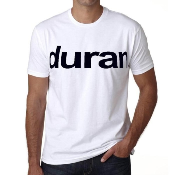Duran T-shirt för män Vintage T-shirt Vit