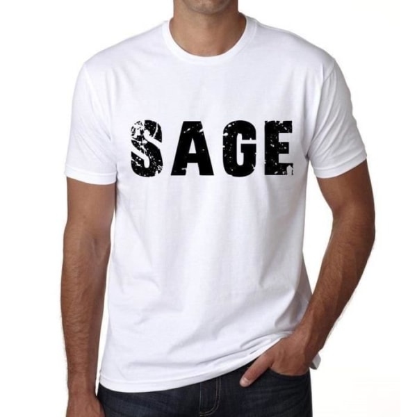 T-shirt herr Sage Vintage T-shirt Vit