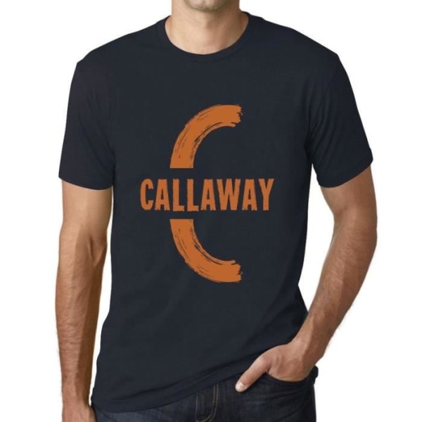 Callaway T-shirt för män Vintage T-shirt Marin