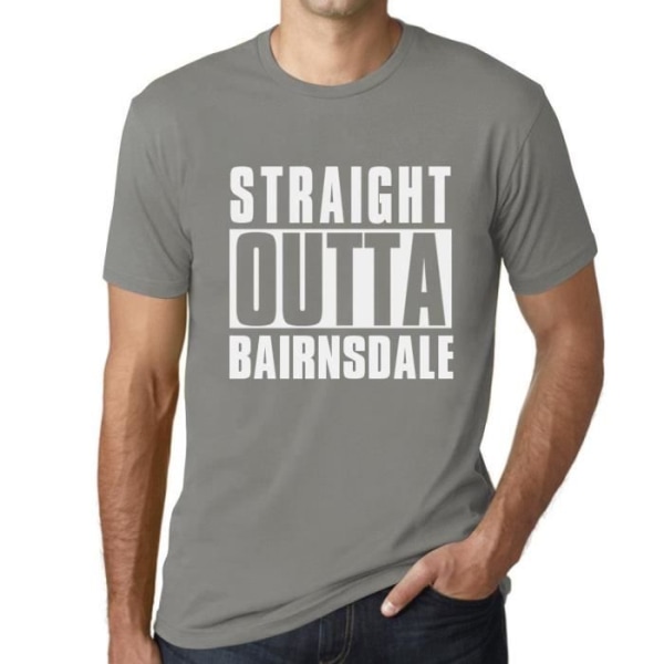 T-shirt herr Straight Outta Bairnsdale – Straight Outta Bairnsdale – Vintage T-shirt Zink