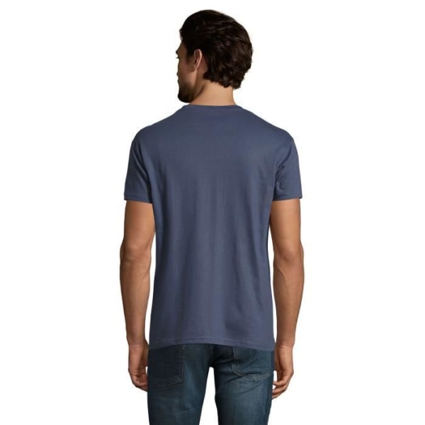 T-shirt herr Den bästa utsikten kommer efter den tuffaste bergsklättringen i landet – den bästa utsikten kommer efter Denim S