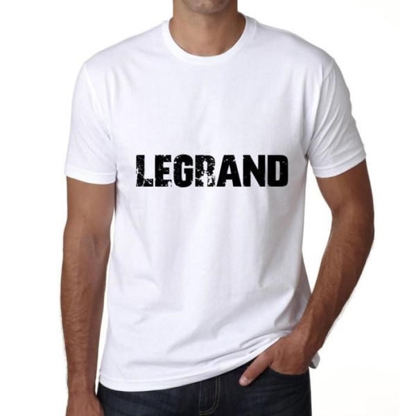 Herr T-shirt Legrand Vintage T-shirt Vit