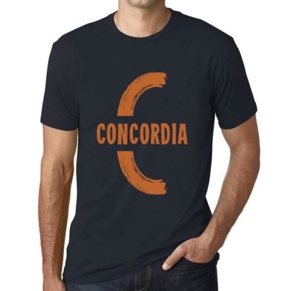 Concordia T-shirt herr Vintage T-shirt Marin