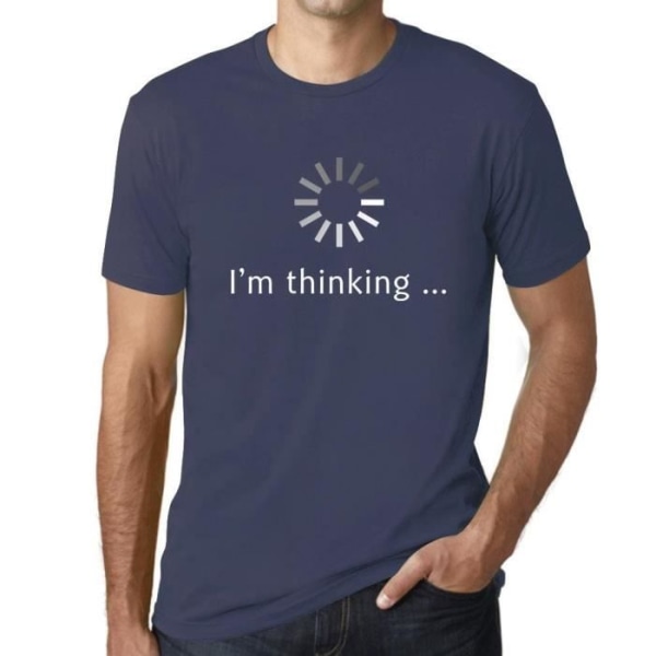 T-shirt herr I'm Thinking Sports Funny – I'm Thinking Sports Funny – Vintage T-shirt Denim