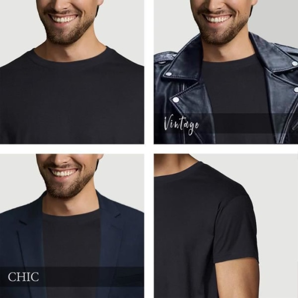 Chihuahua T-shirt för män Vintage T-shirt Marin