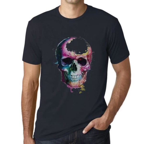 Sugar Skull Gothic Festival T-shirt för män – Sugar Skull Gothic Festival – Vintage T-shirt Marin