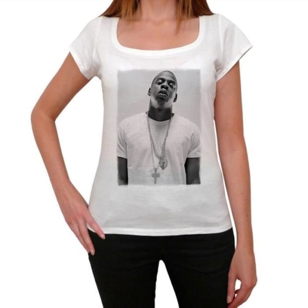 T-tröja för dam Jay Z Vintage T-shirt Vit