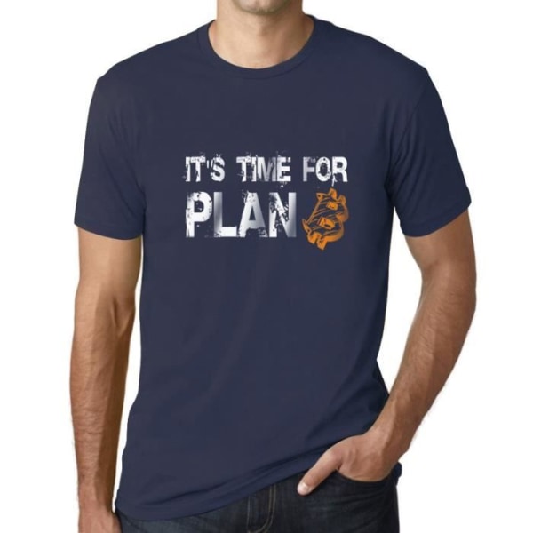 T-shirt herr Det är dags för Plan B Bitcoin Btc Hodl Crypto – Det är dags för Plan B Bitcoin Btc Hodl Crypto – T-shirt franska flottan