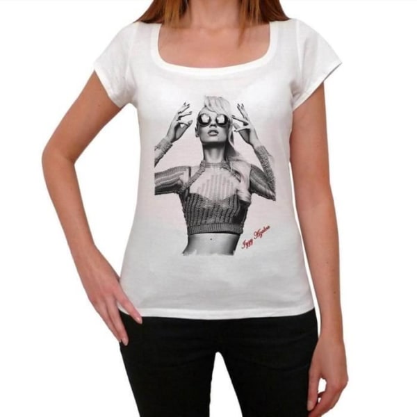T-shirt dam Iggy Azalea 1 Vintage T-shirt Vit