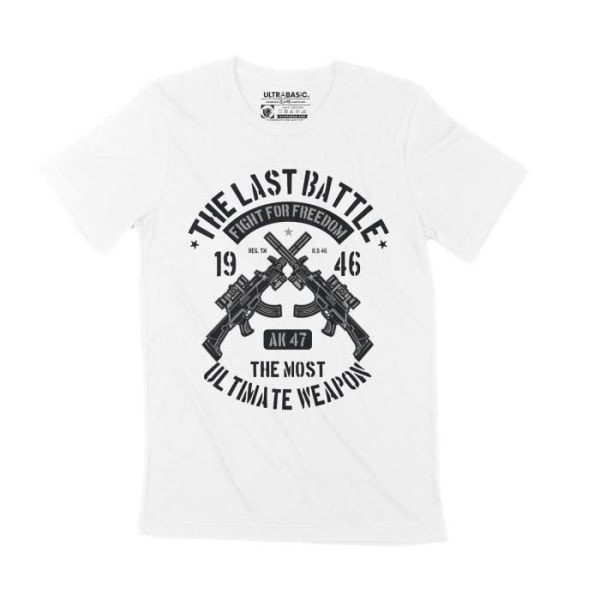 T-shirt herr The Last Battle 1946 – The Most Ultimate Weapon – The Last Battle 1946 – The Most Ultimate Weapon – 77 år Vit S