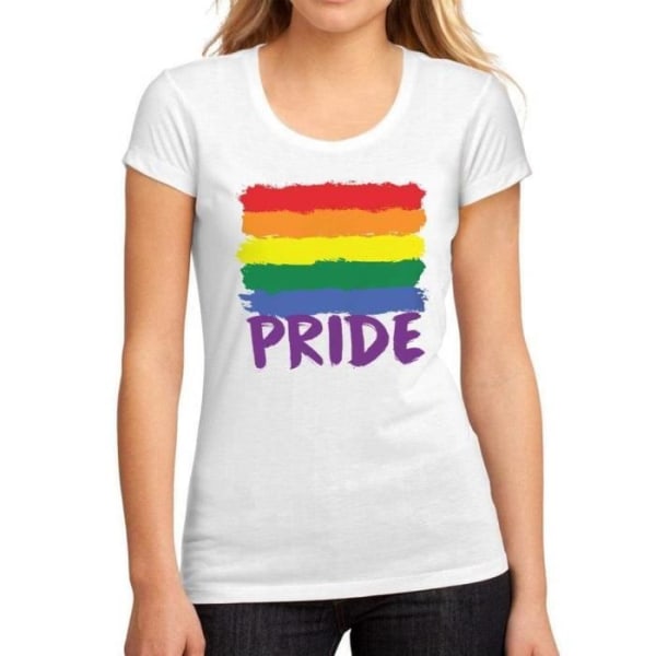 Lgbt Pride T-shirt för kvinnor – Lgbt Pride – Vintage T-shirt Vit