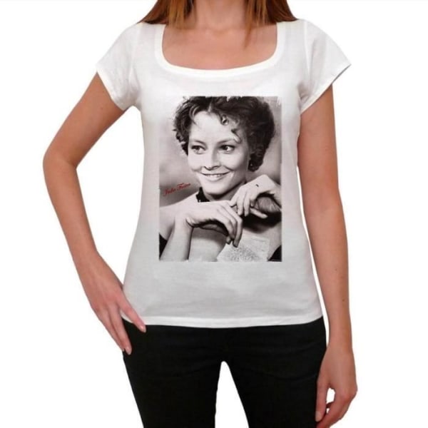 T-shirt dam Jodie Foster Vintage T-shirt Vit