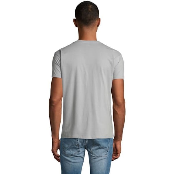 T-shirt - ULTRABASIC - Den Bernersennen - 100% bomull - Kortärmad - Ren grå rent grått S