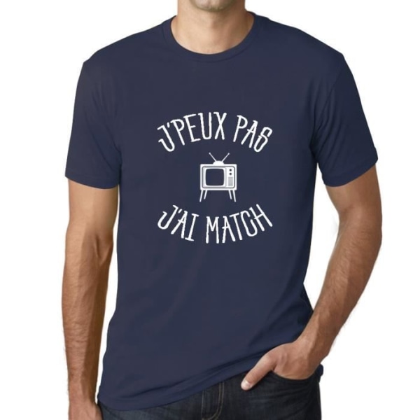T-shirt herr J'Peux Pas J'Ai Match T-shirt Vintage fransk franska flottan