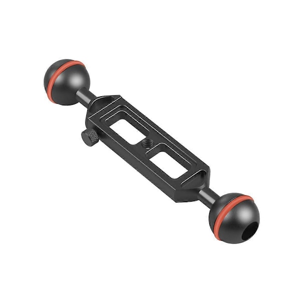 Utdragbar Armfäste Hållare 20cm Justerbar Längd med Kulhuvud 25mm Diameter 1/4 Tum Skruvhål