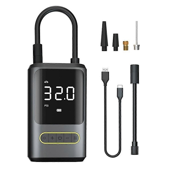 Bärbar Elektrisk Pump Inflator Trådlös Luftpump