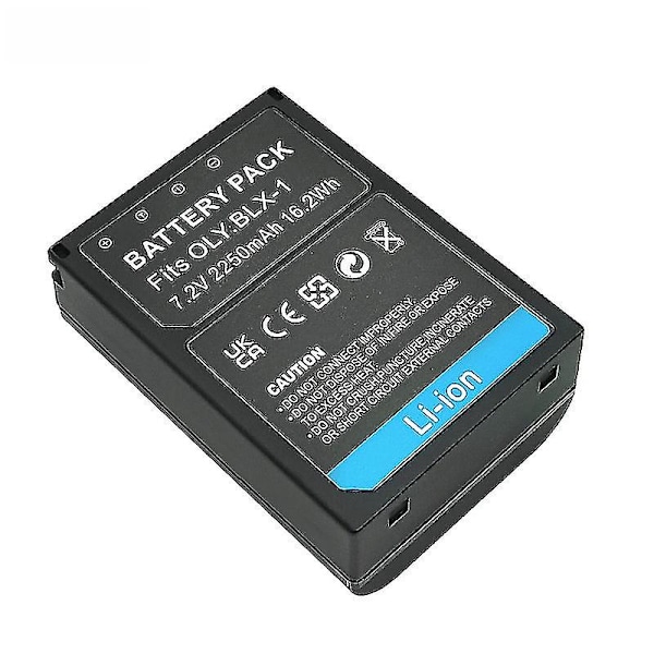 Blx1 Blx-1 Kamerabatteri Til Olynpus Olympus Om System Om-1 Slr Kamera 2250mah