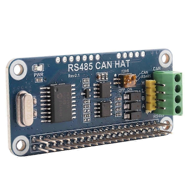 Lämplig för Waveshare RS485 CAN HAT för Raspberry Pi Möjliggör Stabil Långdistanskommunikation Stöder Raspberry Pi-seriens kort-FO SHAN RAN WAN